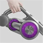 JIMMY JV85 Pro, 2-in-1-Stabstaubsauger, Beutellos, Grau, Violett, Trocken, HEPA,