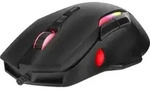 Marvo G945, Beidh&auml;ndig, Optisch, USB Typ-A, 10000 DPI, Schwarz - Schwarz