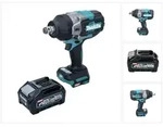Makita TW 001 GM1 Akku Schlagschrauber 40 V max. 1800 Nm Brushless XGT + 1x...
