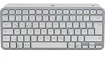 Logitech MX Keys Mini, Mini, Kabellos, RF Wireless + Bluetooth, QWERTZ, LED, Grau -