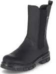 Rieker Damen Stiefelette Kurzstiefel Chelsea Boot Stretcheinsatz Z9180, Gr&ouml;&szlig;e:40