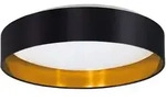 EGLO LED Deckenlampe Maserlo 2, Textil Deckenleuchte, Wohnzimmerlampe Decke aus...