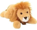 Teddy Hermann L&ouml;we liegend, Pl&uuml;schtier, Kuscheltier, Wildtier, Raubkatze, Pl&uuml;sch,