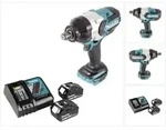 Makita DTW 1001 RG Akku Schlagschrauber 18V 3/4&ldquo; 1050Nm Brushless + 2x Akku 6,0 Ah