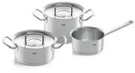 Fissler original-profi collection / Edelstahl-Topfset, 3-teilig, T&ouml;pfe mit