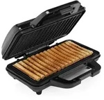 Tristar WF-1171 Waffel-Pommes-Maker, 1 Waffel(n), Rechteckig, Schwarz,...