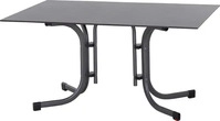 Siena Garden K98065, SIENA GARDEN Sola Klapptisch 140x90 cm, anthrazit K98065 Grau