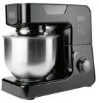 Black+Decker BXKM1000E 1000W Standmixer mit 5,2L Sch&uuml;ssel ausEdelstahl, 8