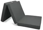 Beautissu Klappmatratze G&auml;stebett Faltmatratze Campix, 60x190cm, Anthrazit -