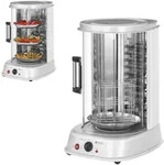 MINI-Toastergrill f&uuml;r D&ouml;ner, Gyros, Fisch, Gem&uuml;se, vertikal, 4-in-1, 1800W,...
