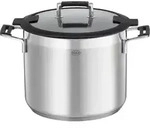 R&ouml;sle Kochtopf mit Deckel &Oslash; 24cm hoch Silence Pro - Schwarz/Silber