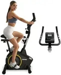 Zipro Heimtrainer Fahrrad Boost Gold &ndash; Magnetisches Fitnessbike bis 120kg Belastbar
