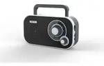 Camry CR 1140b Radio Tragbar Analog Grau - Grau