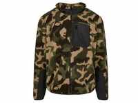 Urban Classics TB3833 Sherpa Jacket, Größe:XL, Farbe:wood camo