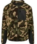 Urban Classics - SHERPA Winter Jacke wood camo - XL - Braun - XL