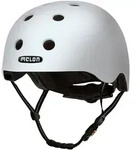 MELON Helm "Posh" Urban Active, Magnetverschluss, Berlin, wei&szlig; m - Blau