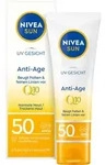 NIVEA UV Face Anti-Age Sun Cream SPF 50, Sonnenschutzcreme, Gesicht, Tube,