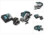 Makita DSS 611 RF Akku Handkreiss&auml;ge 18 V 165 mm + 2x Akku 3,0 Ah + Ladeger&auml;t
