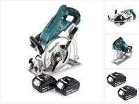 Makita DRS 780 G Akku Handkreiss&auml;ge 36V ( 2x18V ) 185 mm Brushless + 2x Akku...