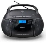 Karcher RR 5045 tragbares CD Radio (CD-Player, Kassettenplayer, UKW Radio, USB /