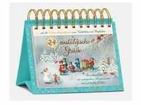 Tisch-Adventskalender "24 nostalgische Grüße": Postkartenkalender zum...