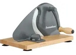 Zassenhaus Brotschneidemaschine manuell, grau - Grau