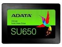 ADATA Ultimate SU650 256 GB, SSD-Formfaktor 2,5", SSD-Schnittstelle SATA 6Gb/s,