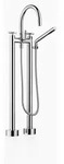 Dornbracht 25943892-00 Wannen-2-Lochbatt. Tara. - Silber