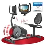 HOP SPORT&reg; HS-040L Liegeergometer f&uuml;r Zuhause mit 8 verstellbaren Widerstandsstufen