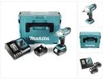 Makita DTW 190 RFJ Akku Schlagschrauber 18V + 2x Akku 3,0Ah + Schnellladeger&auml;t...