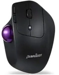 Perixx PERIMICE-720, Bluetooth, ergonomische Trackball Maus, schnurlos, schwarz -
