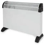 Perel Konvektorheizung 2000W, elektrischer Konvektor, Heizl&uuml;fter mit 3 Heizstufen,