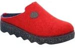 Rohde Damen Hausschuhe Pantoffeln Softfilz Foggia 6120, Gr&ouml;&szlig;e:39 EU, Farbe:Rot -