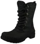 Kamik Damen Winterstiefel Stiefel Sienna 2 NK2292 Schwarz - Schwarz - 37