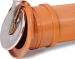 200mm Polypropylen Ende Klappenventil Selbst Aktivierend Drainage R&uuml;ckstau