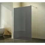 Walk-in Duschabtrennung Duschwand Seitenwand 70 cm Grauglas 10 mm NANO Glas Merkur -