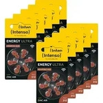 Batterie Zinc Air, 312, 1.45V Energy Ultra, Retail (60-Pack) - Silber