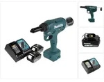 Makita DRV 250 RF Akku Blindnietsetzger&auml;t 18V 20kN Brushless + 2x Akku 3,0Ah +