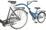 Terra Bikes Kinderrad-Nachl&auml;ufer Trailer blau, 20", RH 28cm - Blau