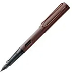 LAMY Lx F&uuml;ller marron Alu Geh&auml;use Strichbreite M Tintenpatrone T 10 blau Metalletui
