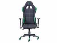Inter Link Gaming Stuhl im trendigen Racing-Design (schwarz/grün) - sehr gut