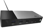 MSI USB-C Docking Station Gen 2, USB 3.2 Gen 2 (3.1 Gen 2) Type-C, 10,100,1000