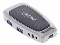 InLine® Multifunktions-Hub USB 3.2 Gen.2 USB Typ-C (2x USB-A 10Gb/s + 1xHDMI 4K@60Hz