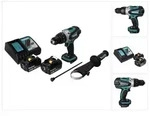 Makita DHP 458 RF Akku Schlagbohrschrauber 18 V 91 Nm + 2x Akku 3,0 Ah +...