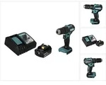 Makita DHP 483 RF1 Akku Schlagbohrschrauber 18 V 40 Nm Brushless + 1x Akku 3,0...