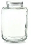 Zeller Vorratsglas mit Metalldeckel, 7000ml, &Oslash;20 x 29,5 cm, 19939 - Wei&szlig;