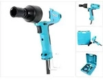 Makita TW0200, Schlagschrauber, Blau, Grau, 1/2", 2200 RPM, 200 Nm, Akku -...