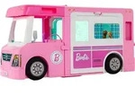 Barbie 3-in-1 Super Abenteuer-Camper, Barbie Auto, Barbie Wohnmobil, Barbie Wohnwagen