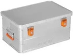 ALUBOX Alukiste - 47 Liter - handliche Transportkiste Lagerbox - 47 Liter - Silber