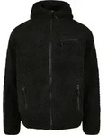 Brandit Teddyfleece Worker Jacke, schwarz, 4XL - Schwarz - 4XL